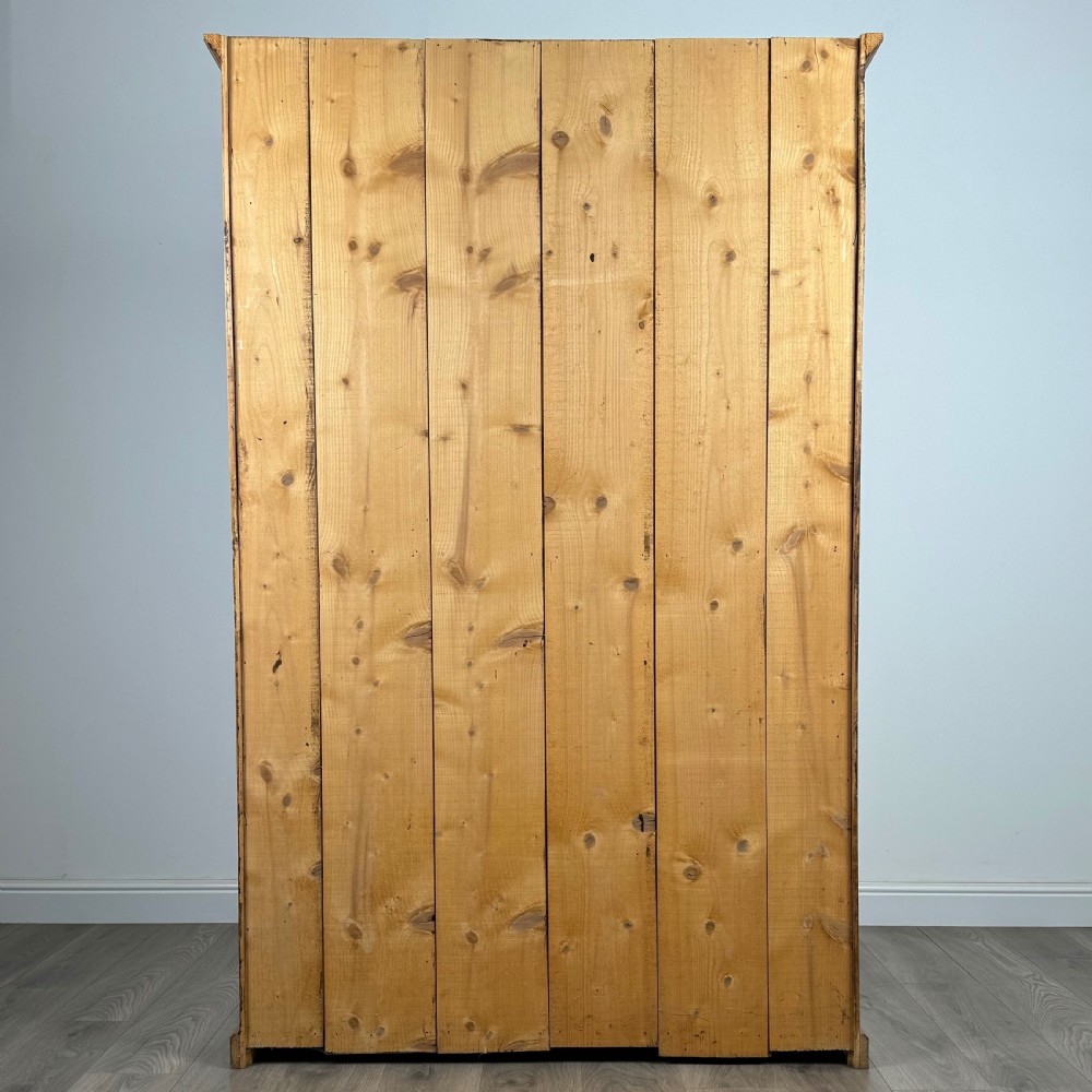 Antique 20th Century Open Bookcase In Vintage Pine ( REF AF-3323 ) View V