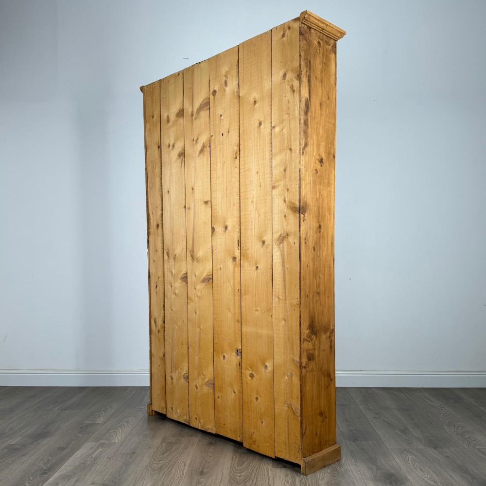 Antique 20th Century Open Bookcase In Vintage Pine ( REF AF-3323 ) View VI