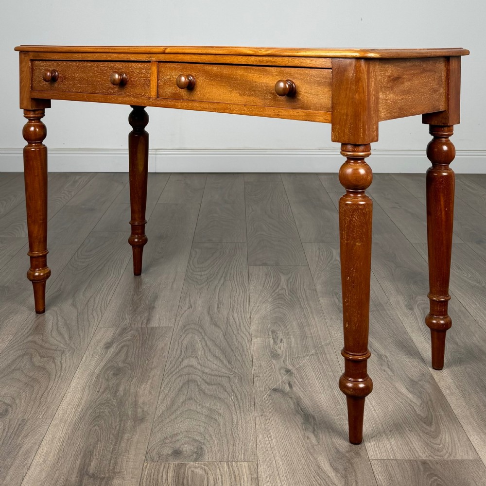 Antique 19th Century Writing Table / Side Table In Mahogany  View II