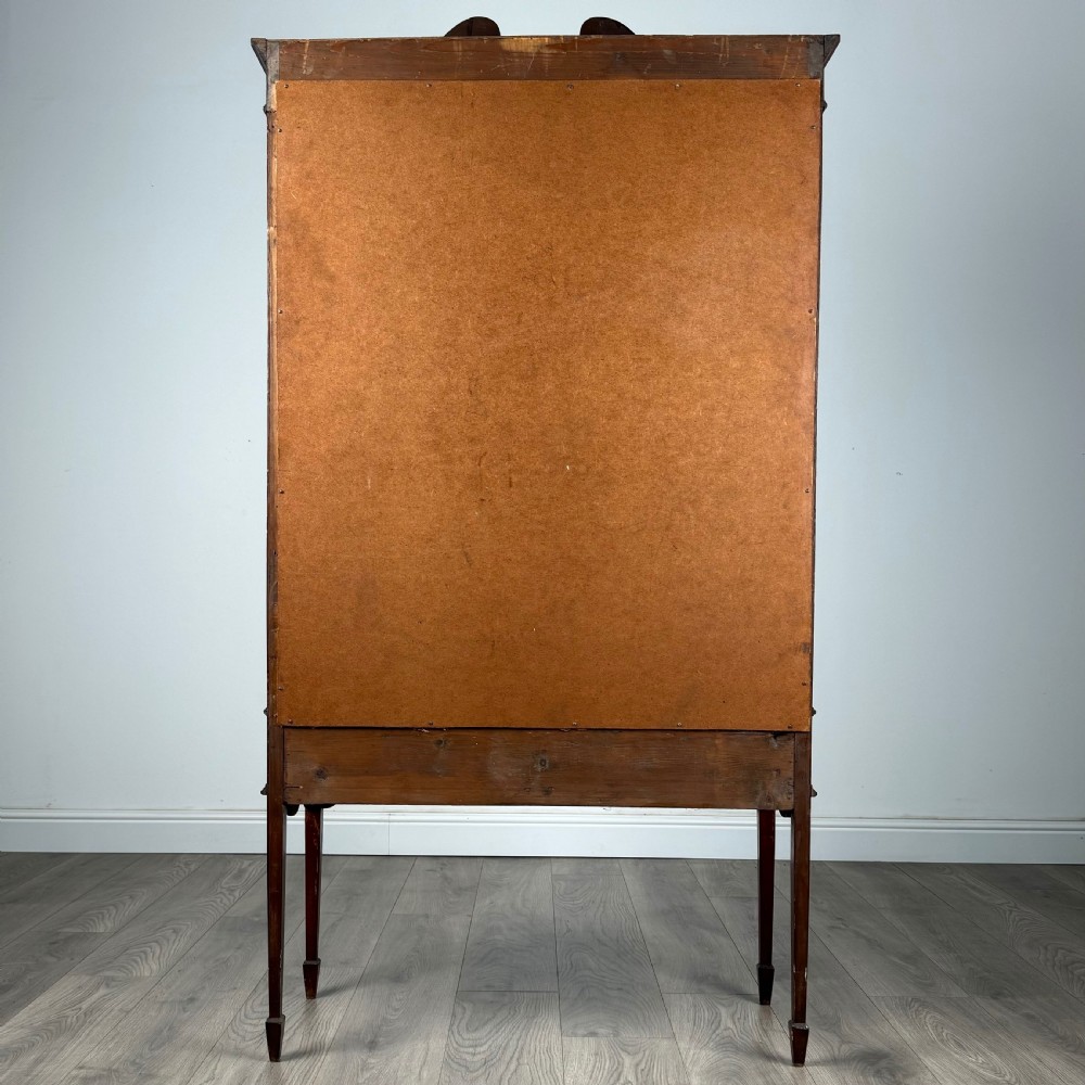  Antique Late 19th Century Glazed Display Cabinet In Mahogany 
 View VII