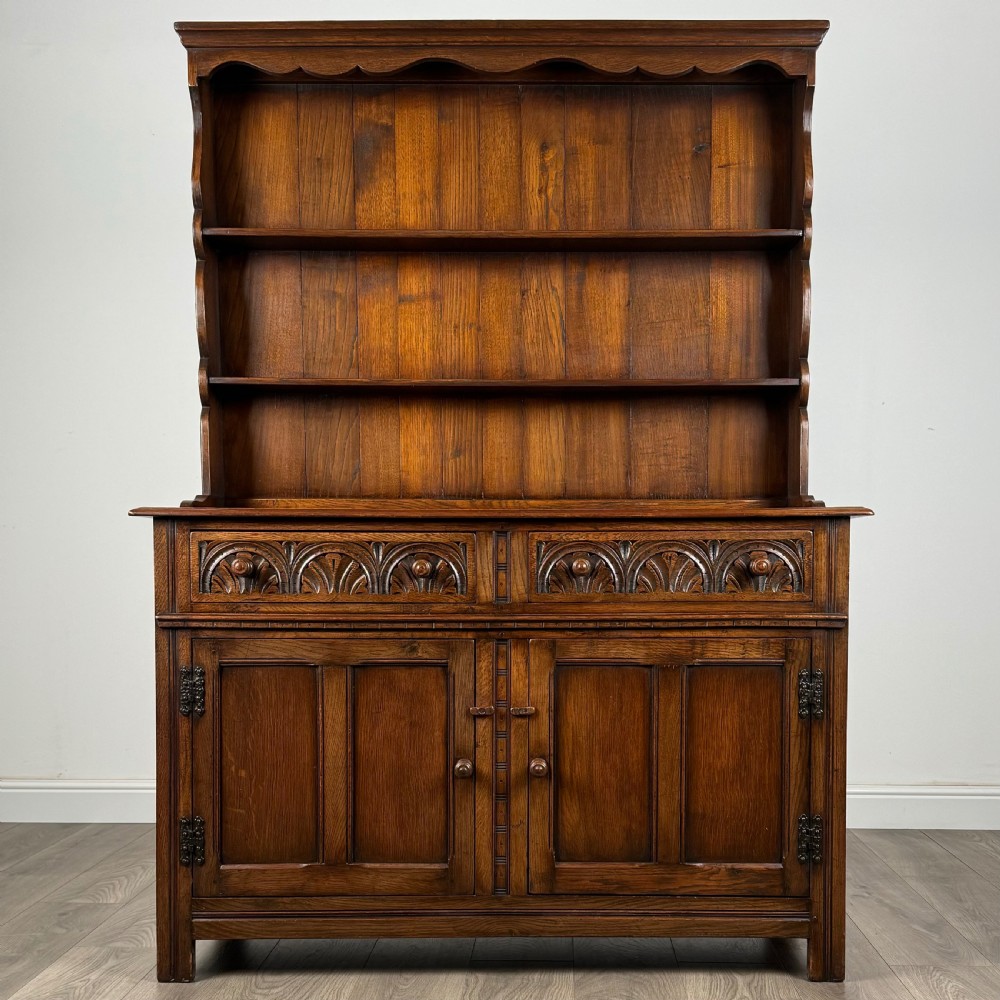  Antique 20th Century Dresser In Oak