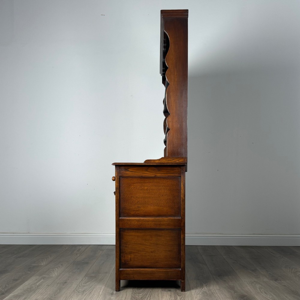  Antique 20th Century Dresser In Oak View IV