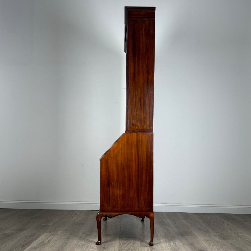  Antique Late 19th Century Bureau Bookcase In Mahogany 
 View IV