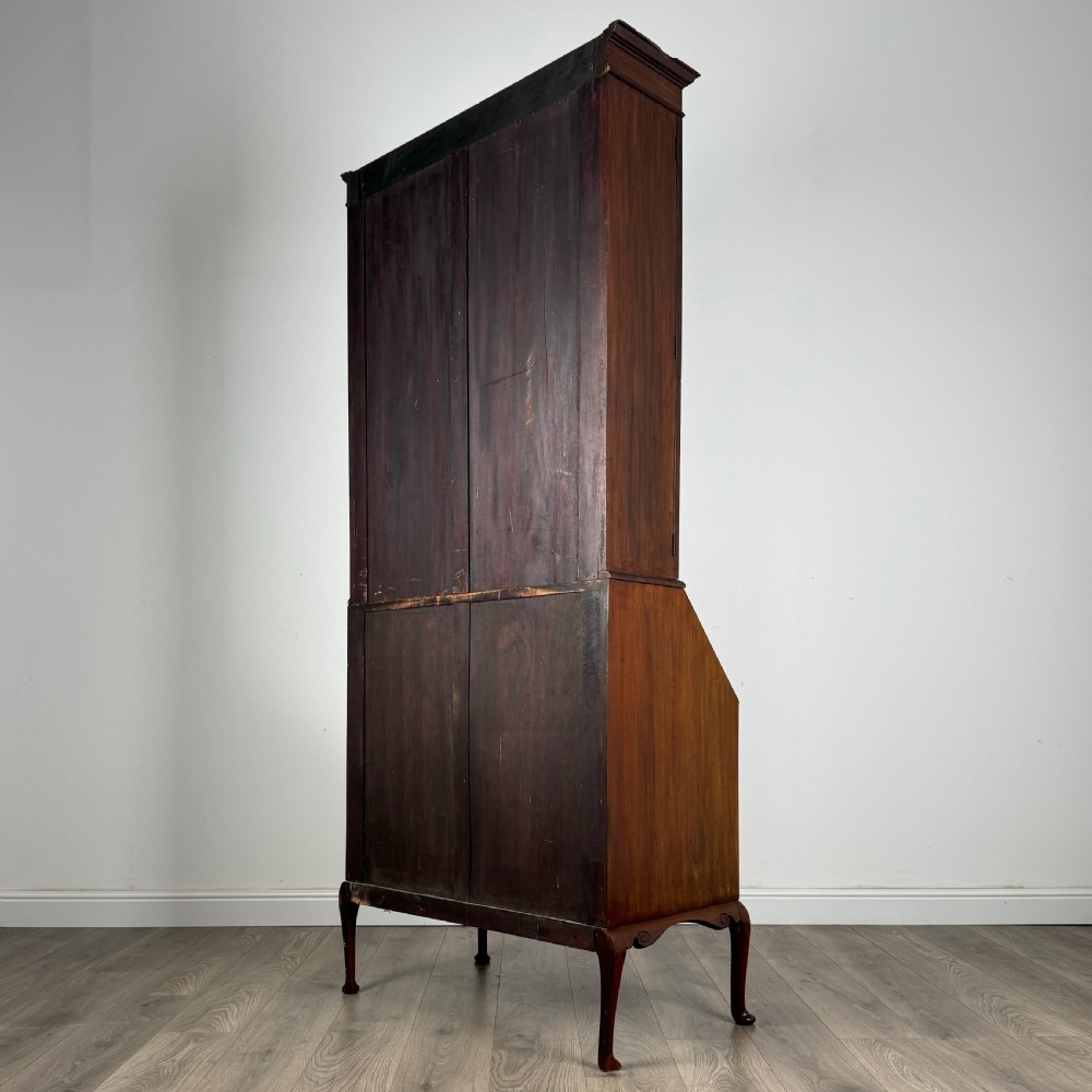  Antique Late 19th Century Bureau Bookcase In Mahogany 
 View V