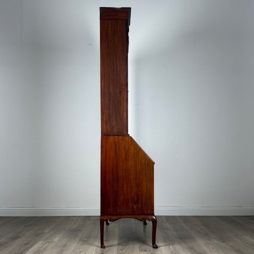  Antique Late 19th Century Bureau Bookcase In Mahogany 
 View VIII