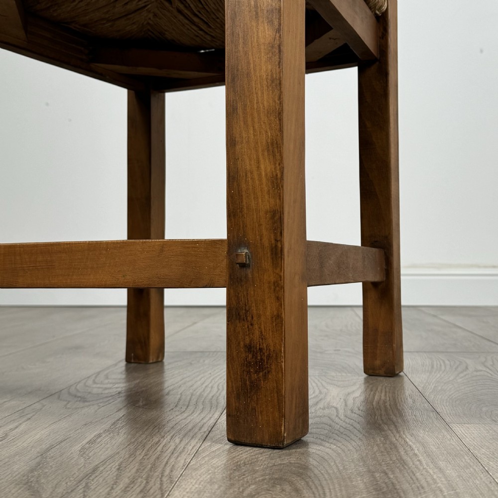 Attractive 20th Century Set Of 6 Dining Chairs In Oak 
 View VI