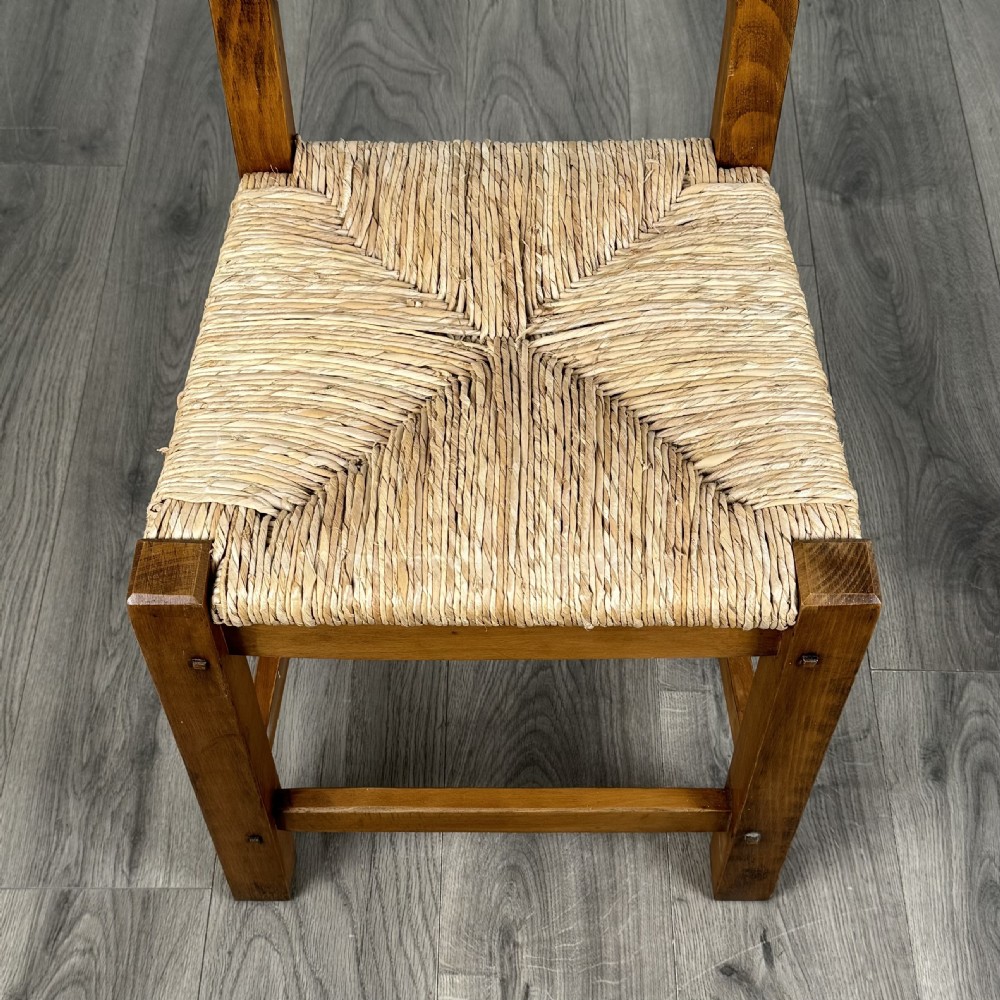 Attractive 20th Century Set Of 6 Dining Chairs In Oak 
 View VII