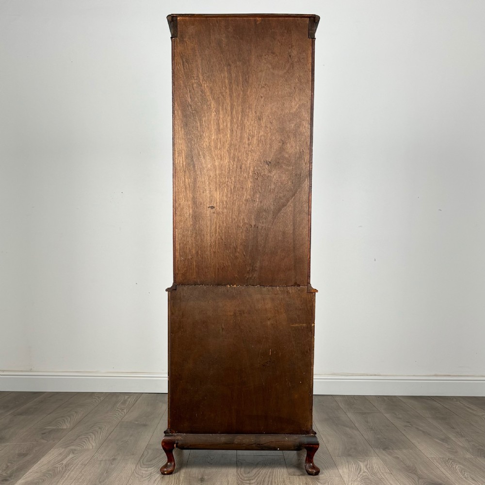 Antique 20th Century Display Cabinet In Walnut 
 View IV
