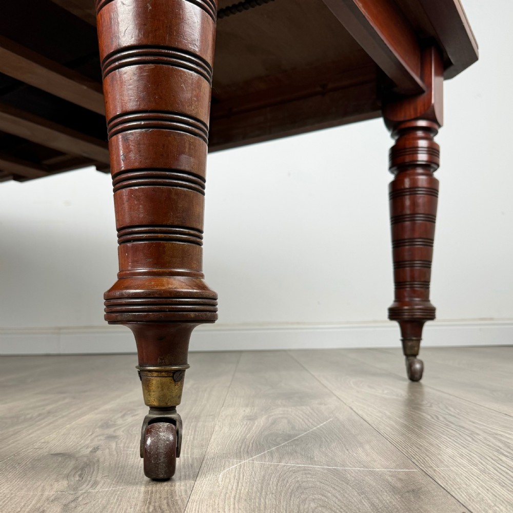 Antique 20th Century Extending Dining Table In Mahogany 
 View VIII