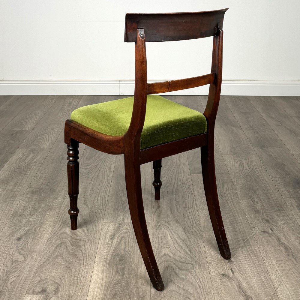Antique 18th Century Set Of 6 Dining Chair’s In Mahogany 
 View IV