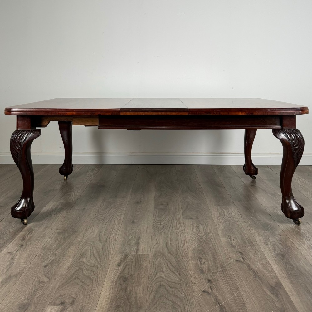 Antique 20th Century Dining Table In Mahogany  View II