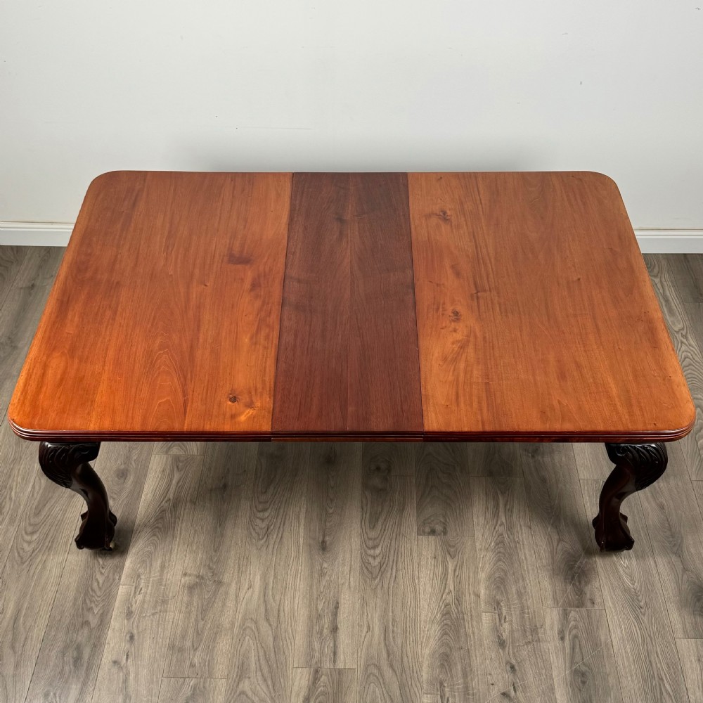Antique 20th Century Dining Table In Mahogany  View VII