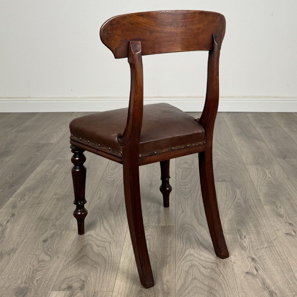 Antique Early 19th Century Set Of 6 William IV Dining Chairs  View III