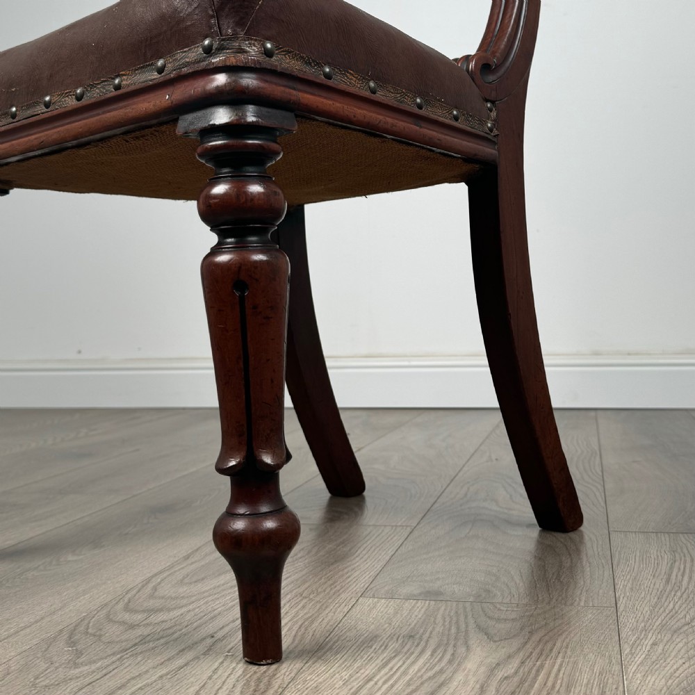 Antique Early 19th Century Set Of 6 William IV Dining Chairs  View V