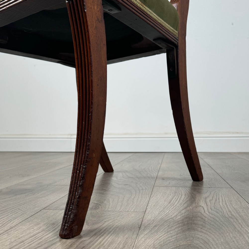 Antique Early 19th Century Set Of 8 Regency Dining Chair’s  View XII