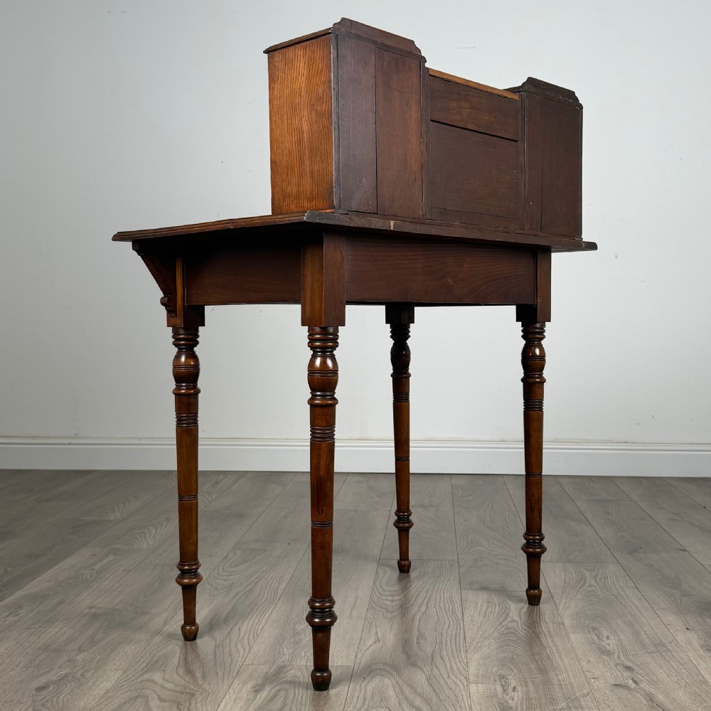  Antique Unusual 20th Century Desk In Oak 
 View IV