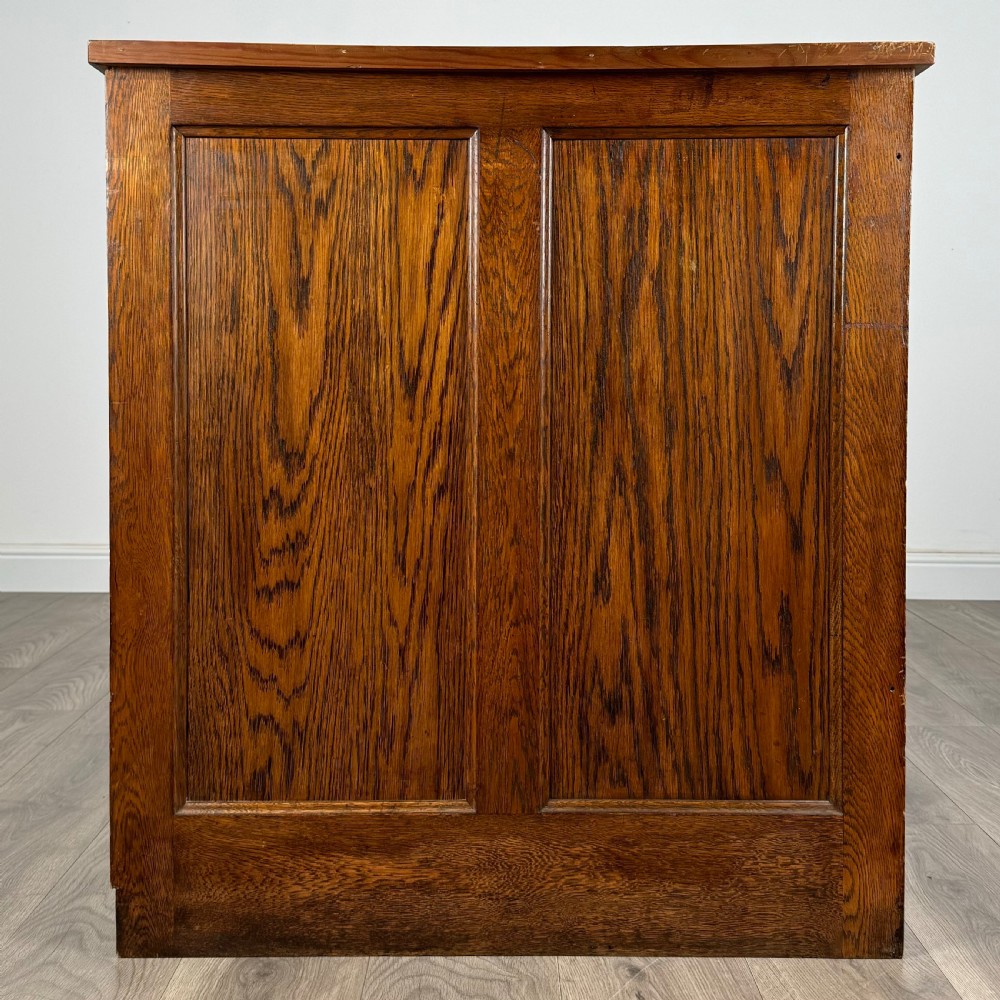  Antique 20th Century Unusual Chest Of Drawers In Oak  View VI