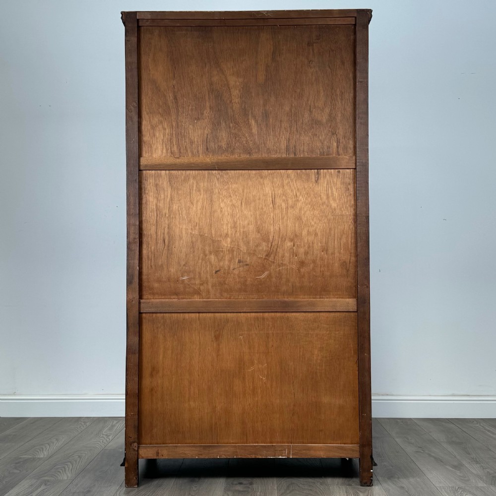  Antique 20th Century Wardrobe In Oak  View V