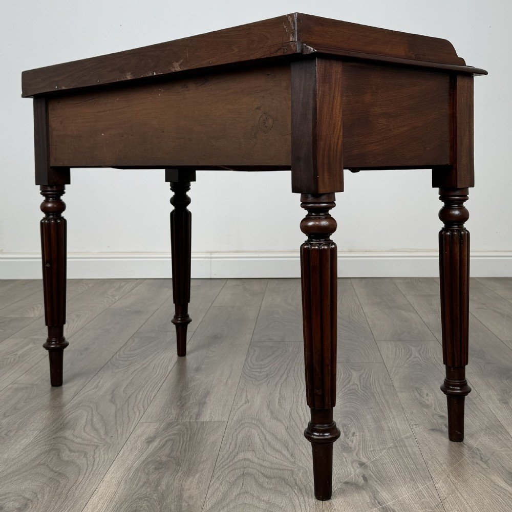  Antique 19th Century Writing Table In Mahogany 
 View V