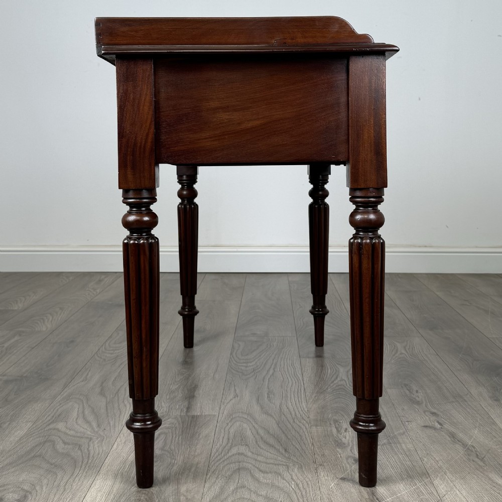  Antique 19th Century Writing Table In Mahogany 
 View VII
