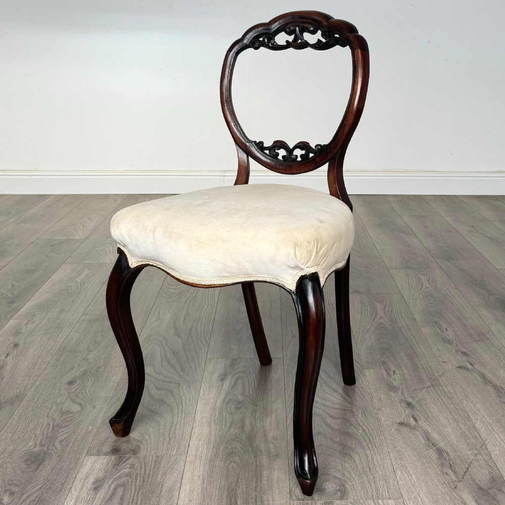 Antique 19th Century Set Of 6 Balloon Back Dining Chair’s 
 View II