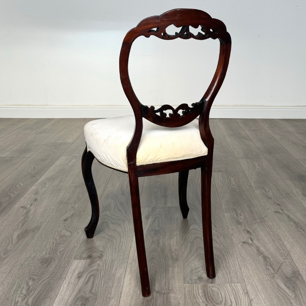 Antique 19th Century Set Of 6 Balloon Back Dining Chair’s 
 View IV
