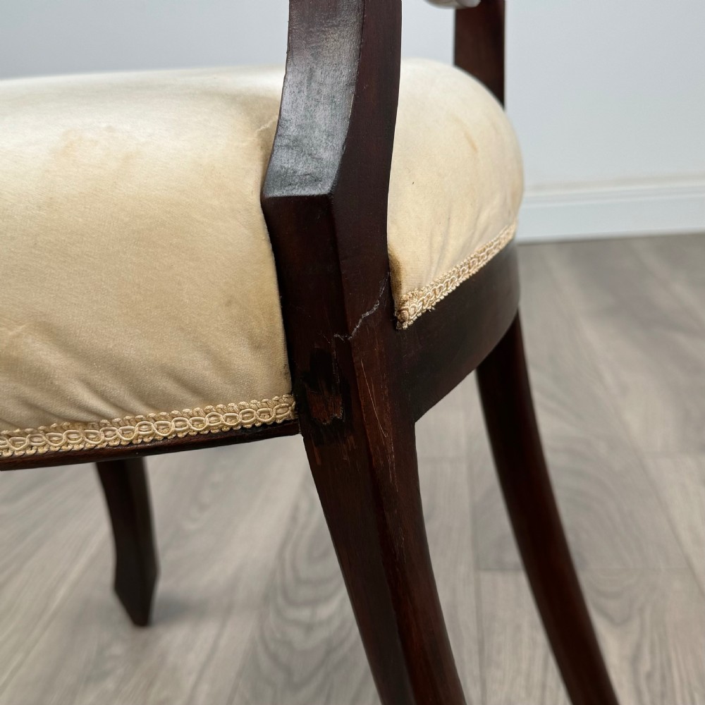 Antique 19th Century Set Of 6 Balloon Back Dining Chair’s 
 View VI