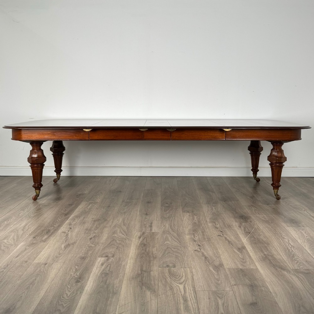  Antique Large 19th Century Dining Table Of Finest Quality 
 View II