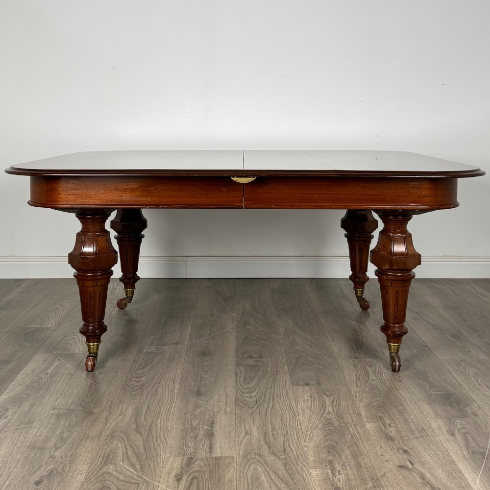  Antique Large 19th Century Dining Table Of Finest Quality 
 View X