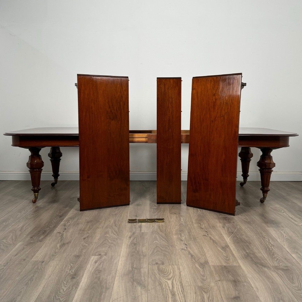  Antique Large 19th Century Dining Table Of Finest Quality 
 View XI