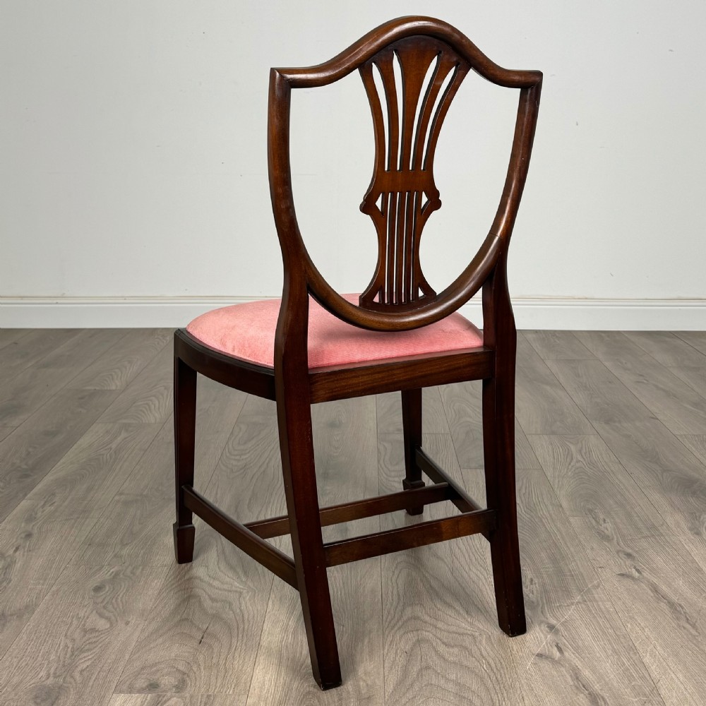  Antique 20th Century Set Of 10 Hepplewhite Style Dining Chairs  View VIII