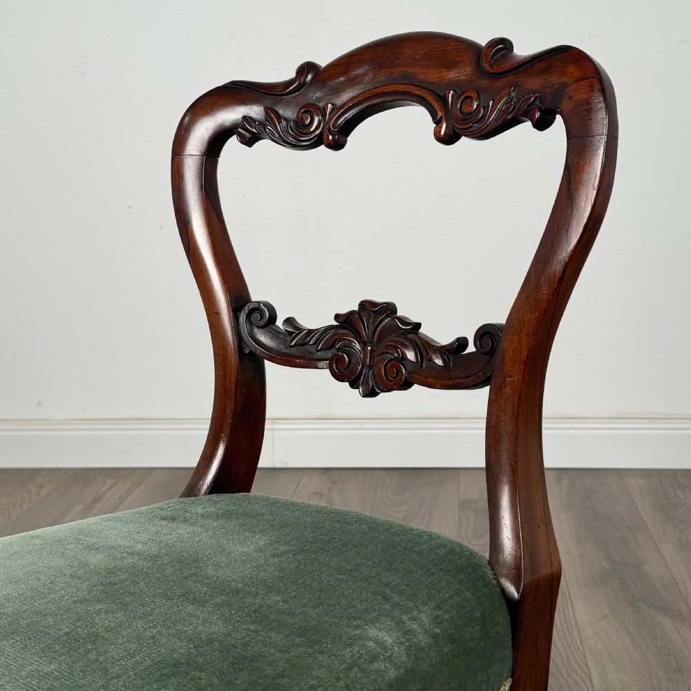 Antique Early 19th Century Set Of 6 Finest Quality Dining Chairs 
 View IV