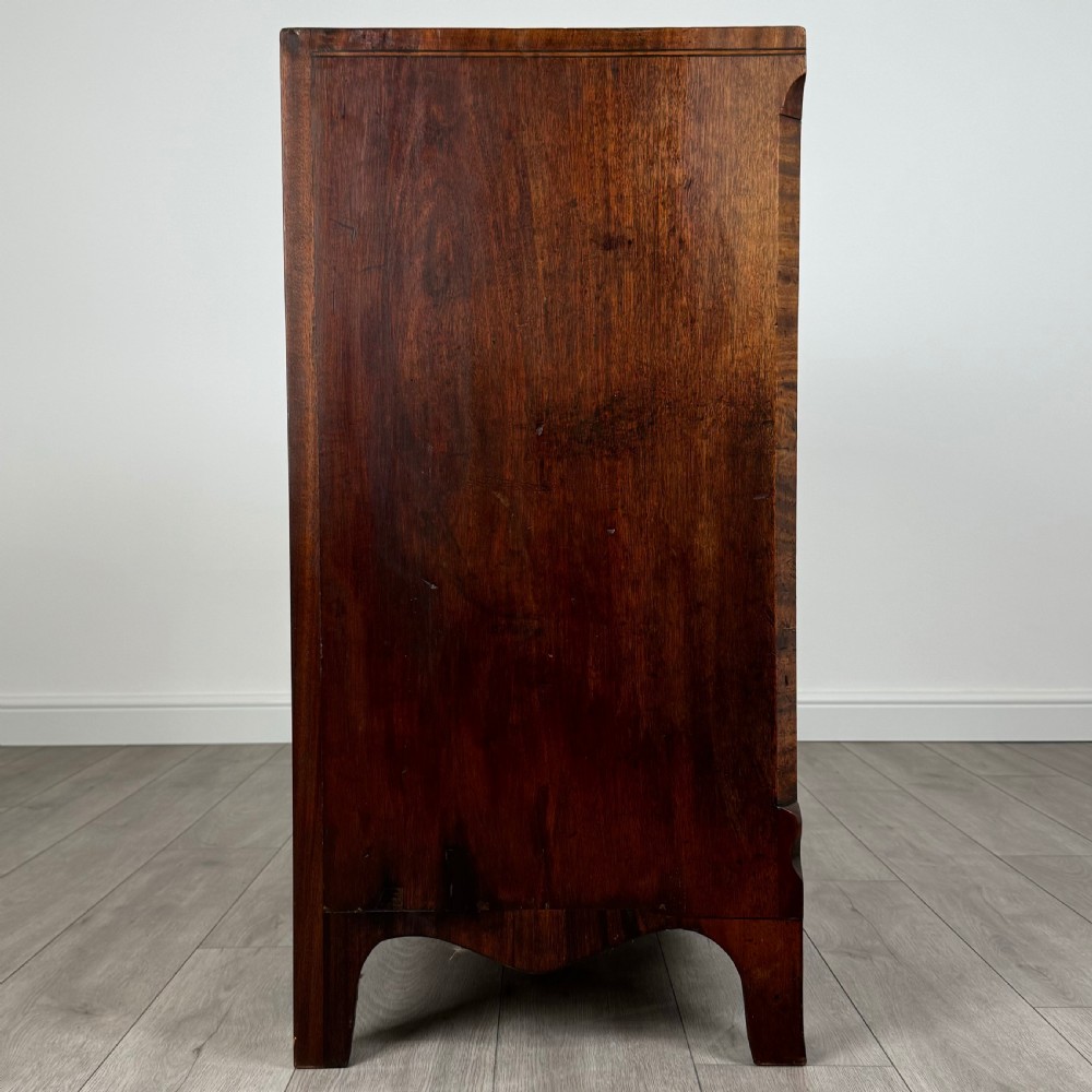 Antique 18th Century Finest Quality Mahogany Chest Of Drawers  View VI