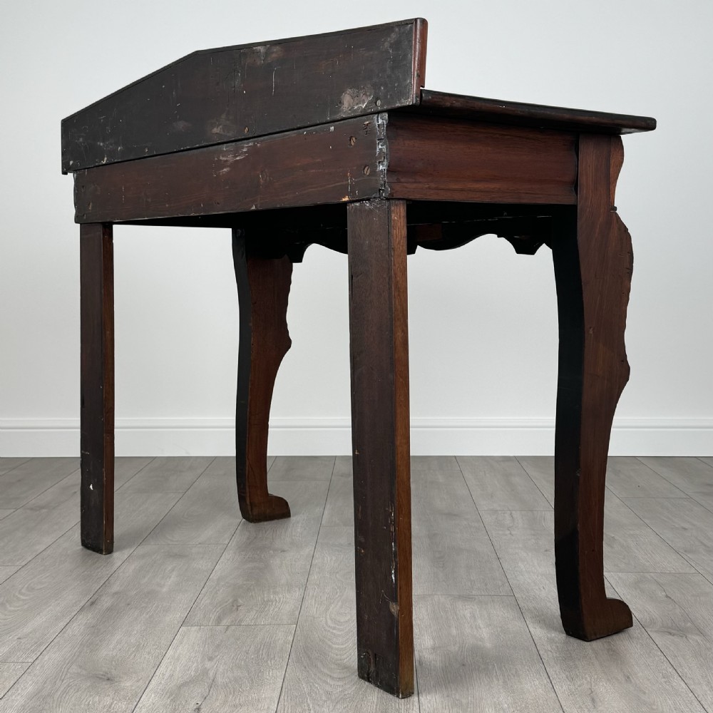  Antique 19th Century Console Table / Side Table In Mahogany
 View V