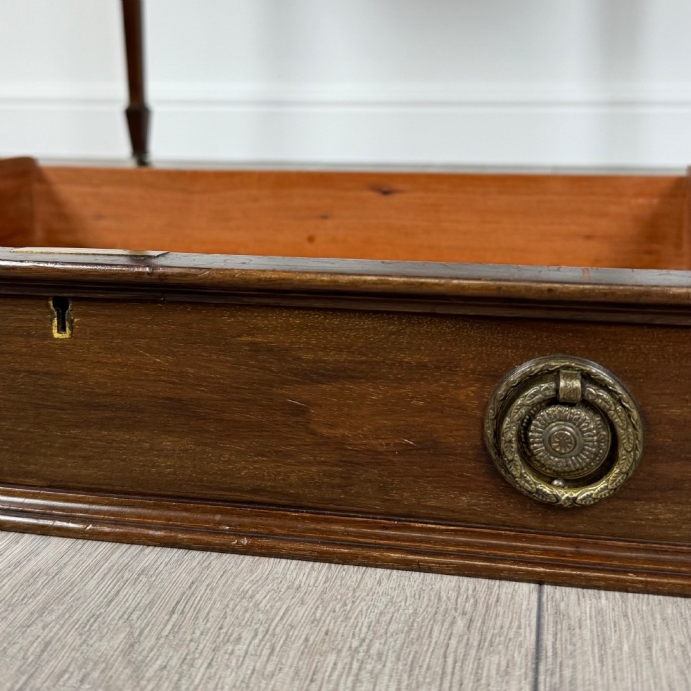 Antique 20th Century Writing Table In Mahogany  View X