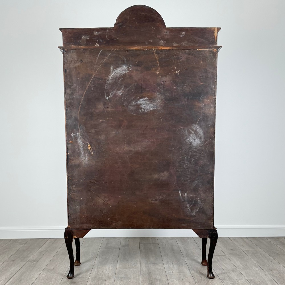 Antique 20th Century Glazed Display Cabinet In Mahogany 
 View VII
