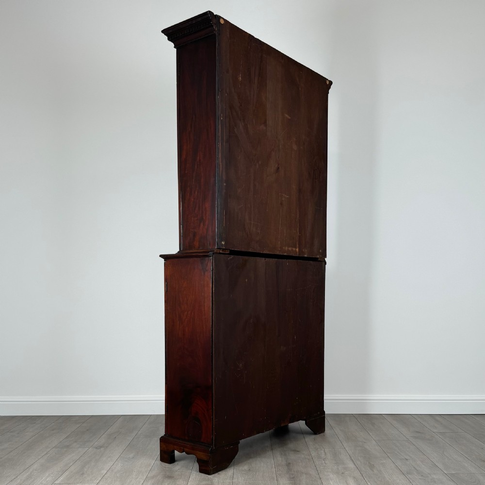 Antique 18th Century Bookcase Of Finest Quality In Mahogany  View VI