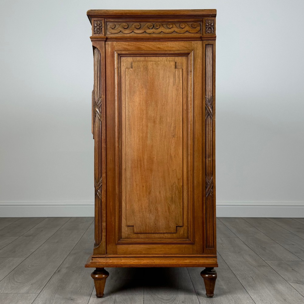 Antique 19th Century French Chest Of Drawers In Walnut  View III