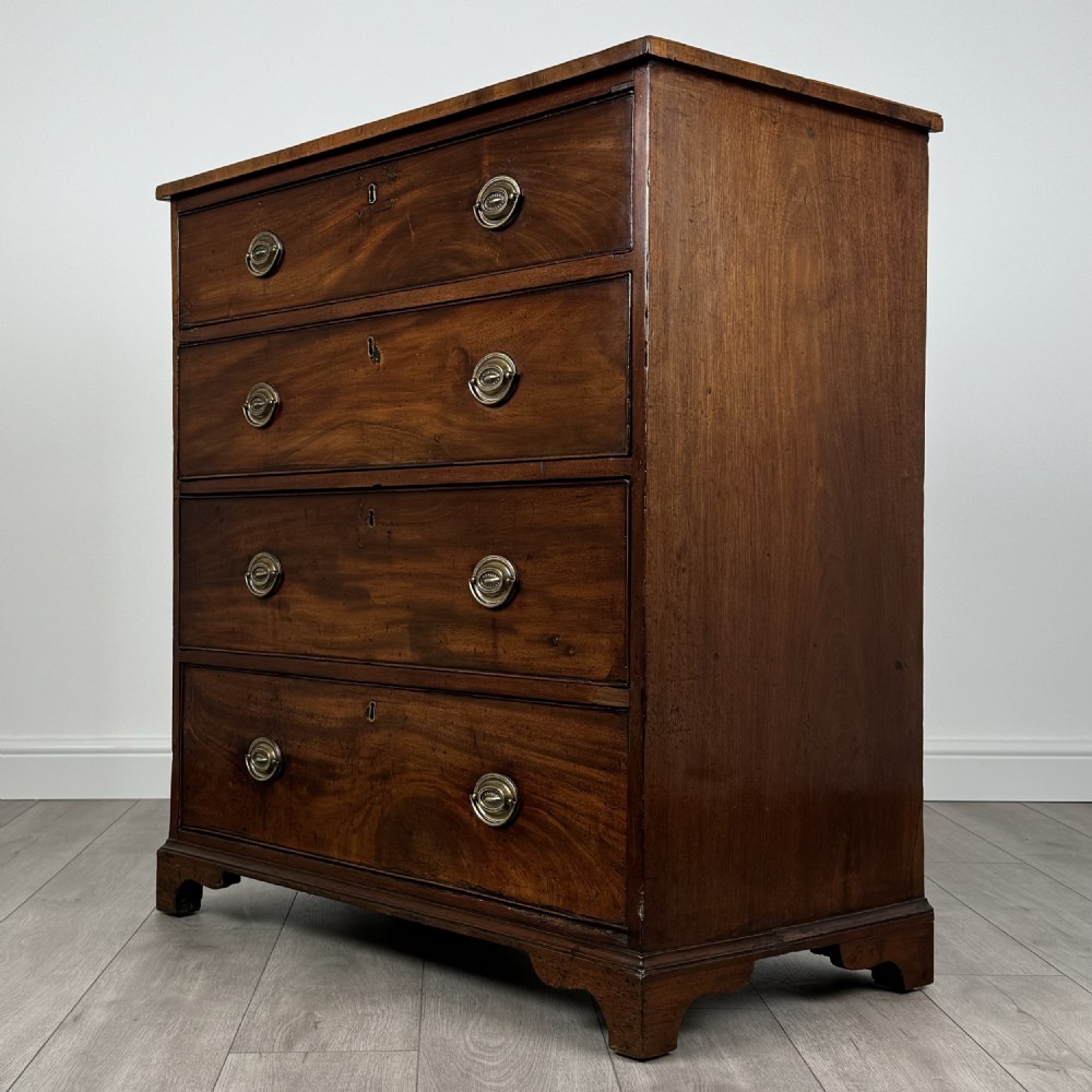 Antique 18th Century Chest Of Drawers In Mahogany  View II