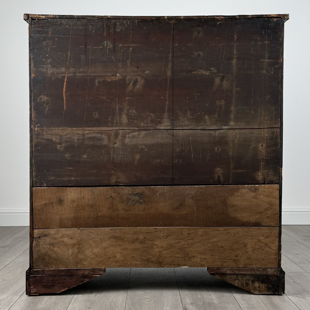 Antique 18th Century Chest Of Drawers In Mahogany  View V