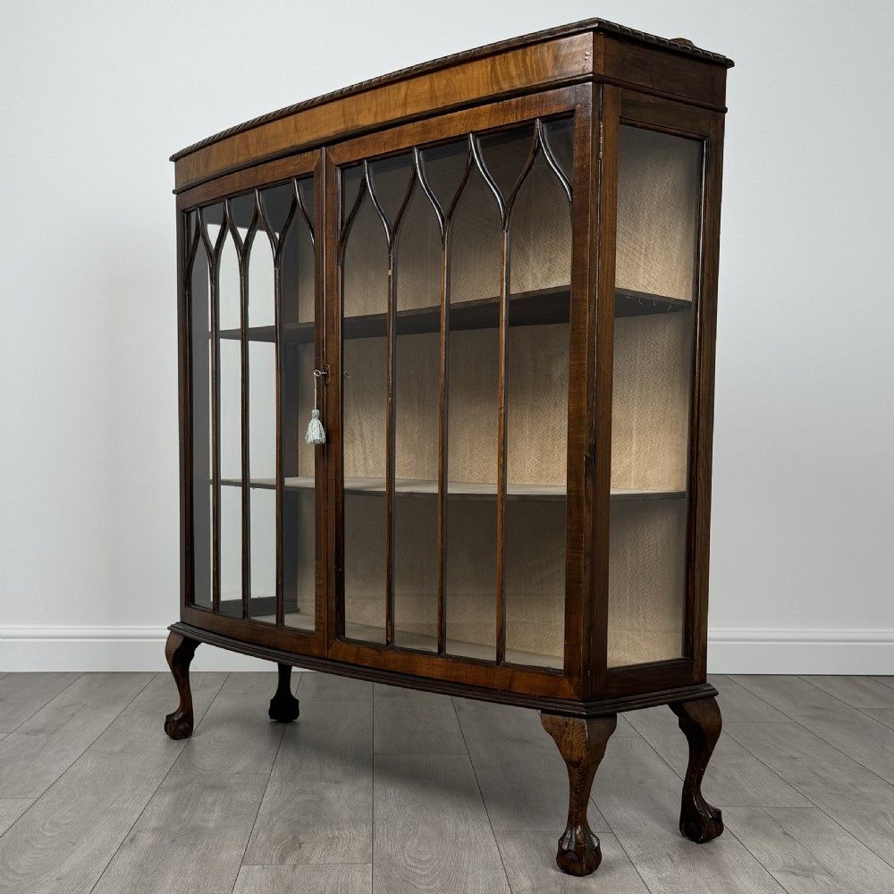 Antique 20th Century Display Cabinet In Mahogany 
 View III
