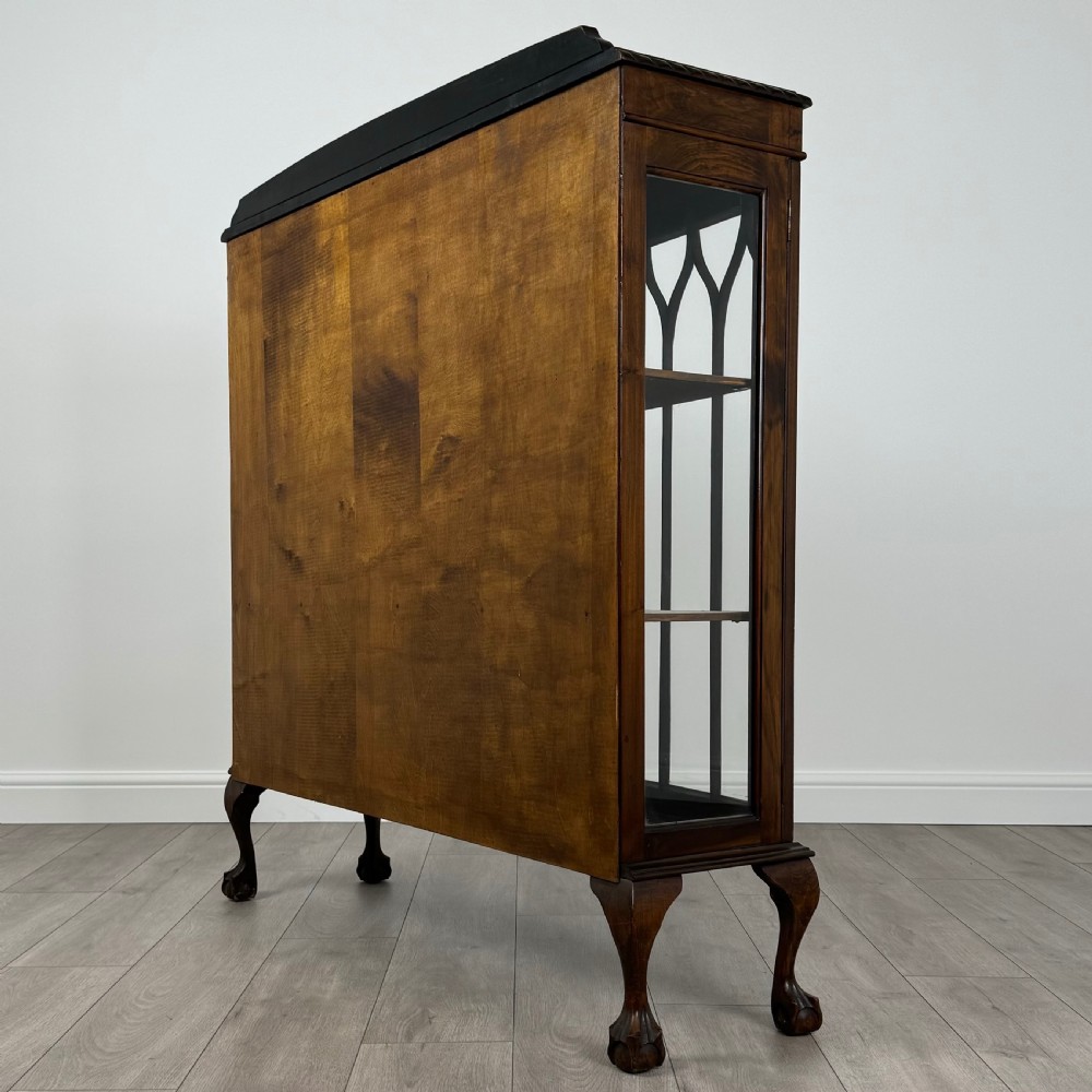 Antique 20th Century Display Cabinet In Mahogany 
 View VII