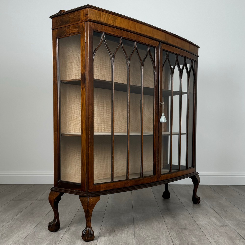 Antique 20th Century Display Cabinet In Mahogany 
 View IX