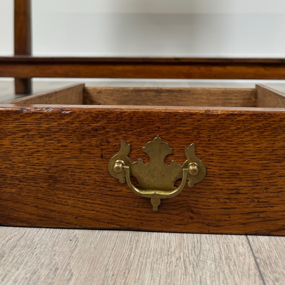  Antique 20th Century Good Quality Side Table In Oak 
 View XI