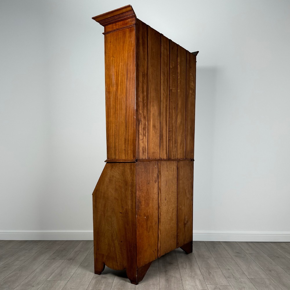 Antique 20th Century Bureau Bookcase In Mahogany 
 View V