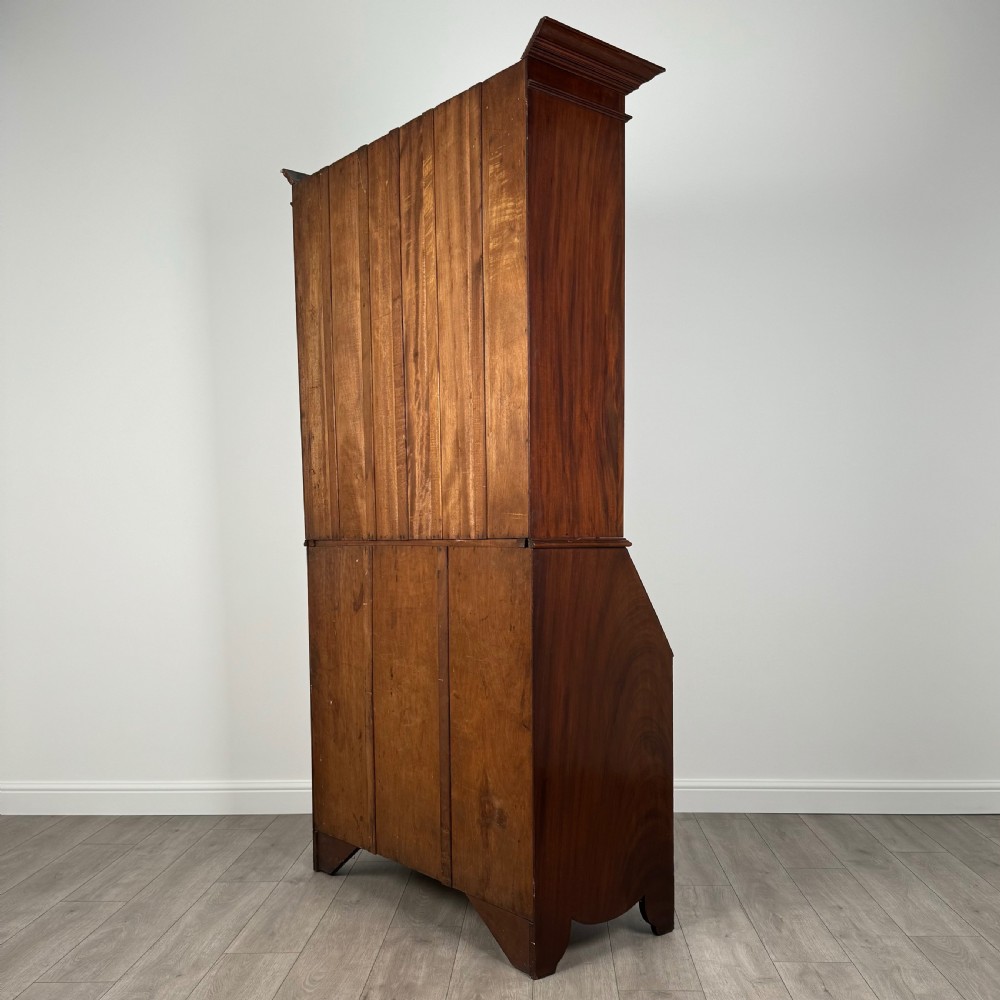 Antique 20th Century Bureau Bookcase In Mahogany 
 View VII