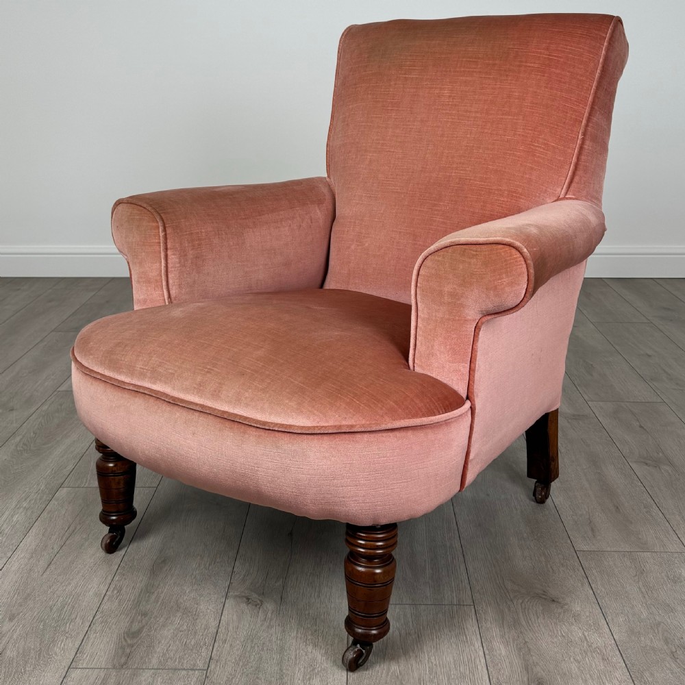 Antique 20th Century Good Quality Armchair In Mahogany 