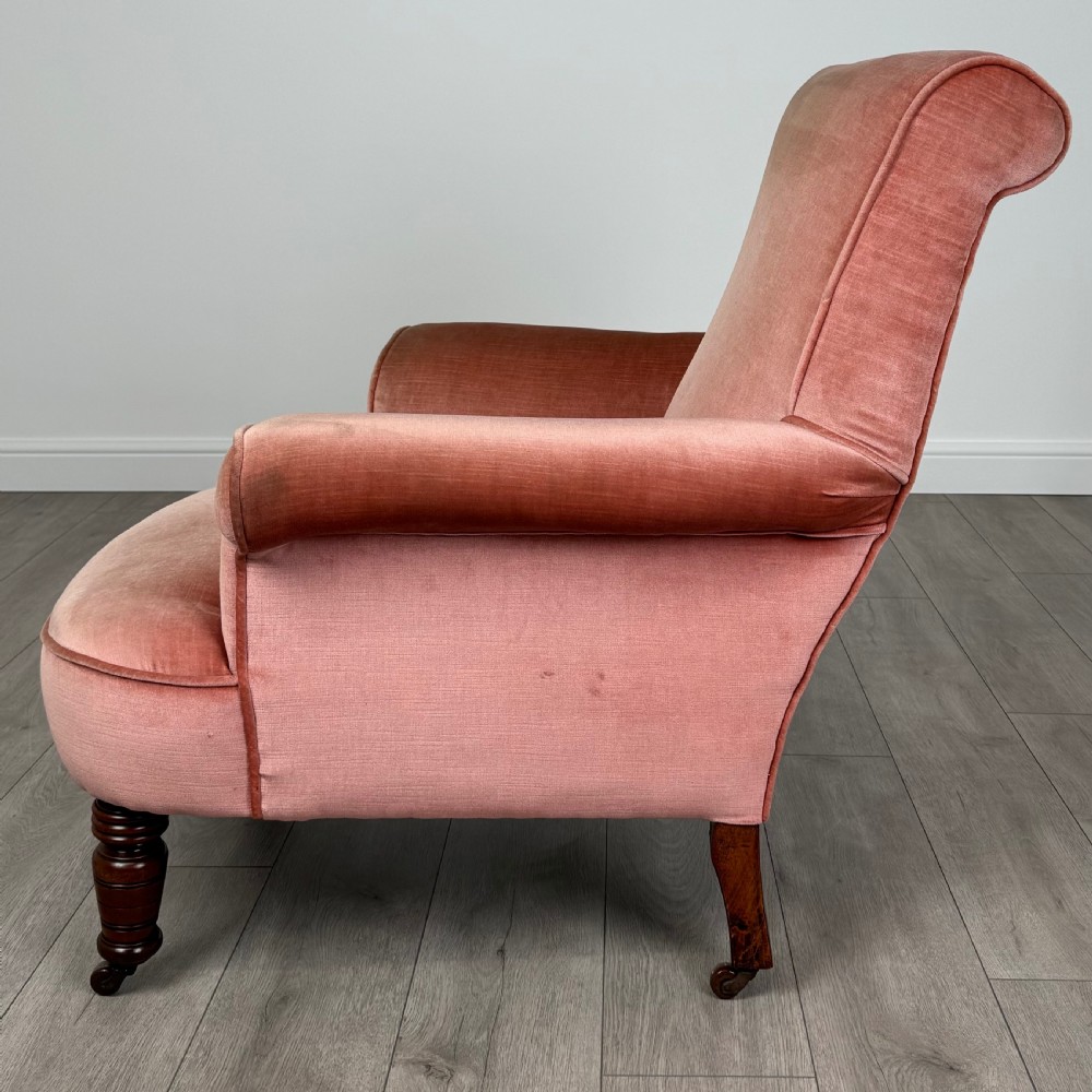 Antique 20th Century Good Quality Armchair In Mahogany  View II