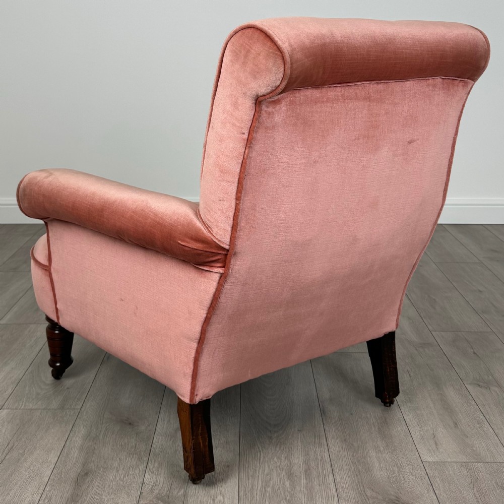 Antique 20th Century Good Quality Armchair In Mahogany  View III
