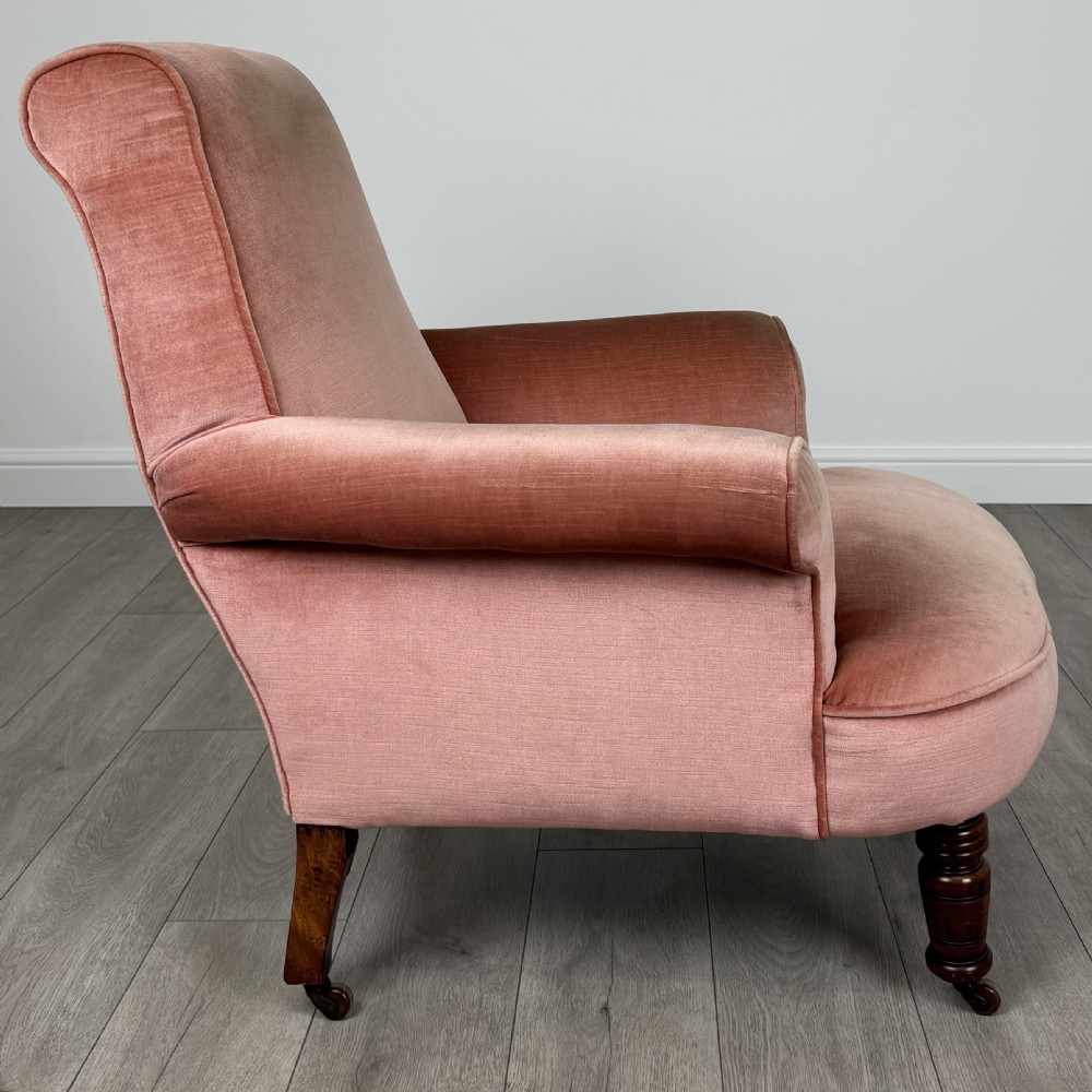 Antique 20th Century Good Quality Armchair In Mahogany  View IV